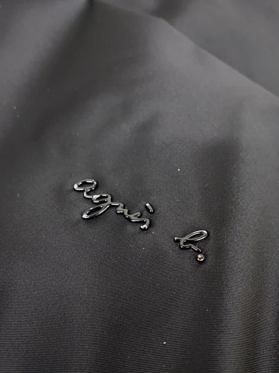 agnes b VOYAGE Nylon Tote Bag Nylon BLK Solid 5