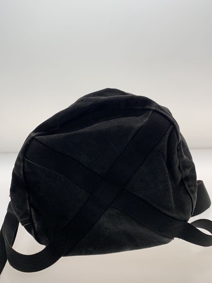 PORTER × MARGARET HOWELL Black Canvas Duffle Backpack Canvas BLK Plain 4