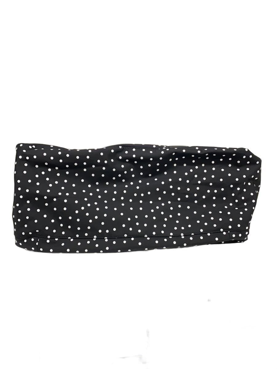 agnes b. Dot Pattern Nylon Boston Bag Nylon BLK Dot 4