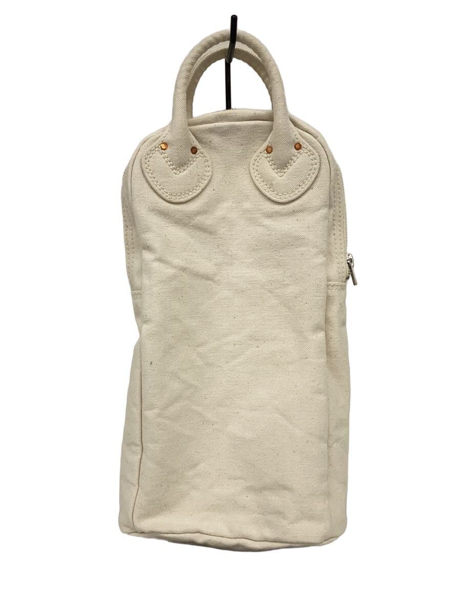 CHACOLIBL37 BOSTON TYPE A Handbag Canvas WHT Solid 3