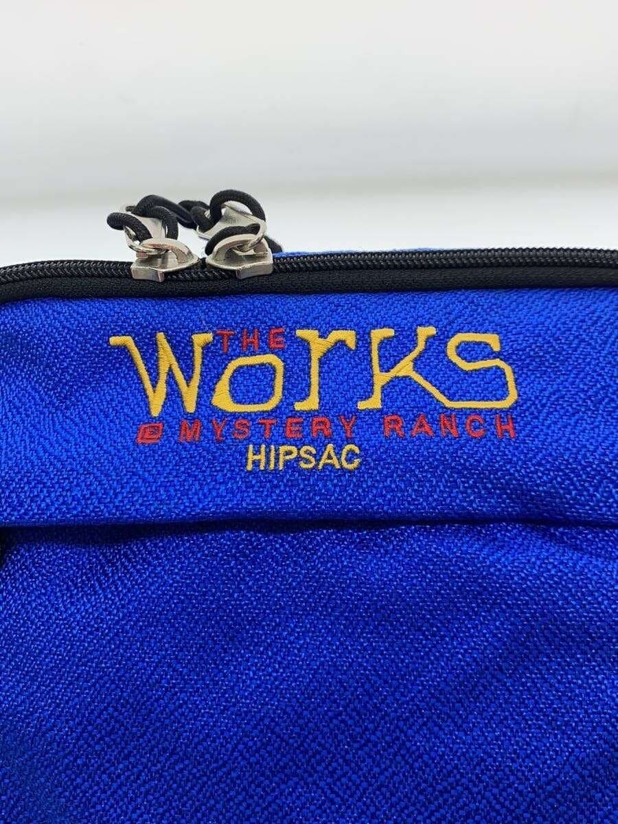 MYSTERY RANCH HIP SAC THE WORKS waist bag nylon BLU 5