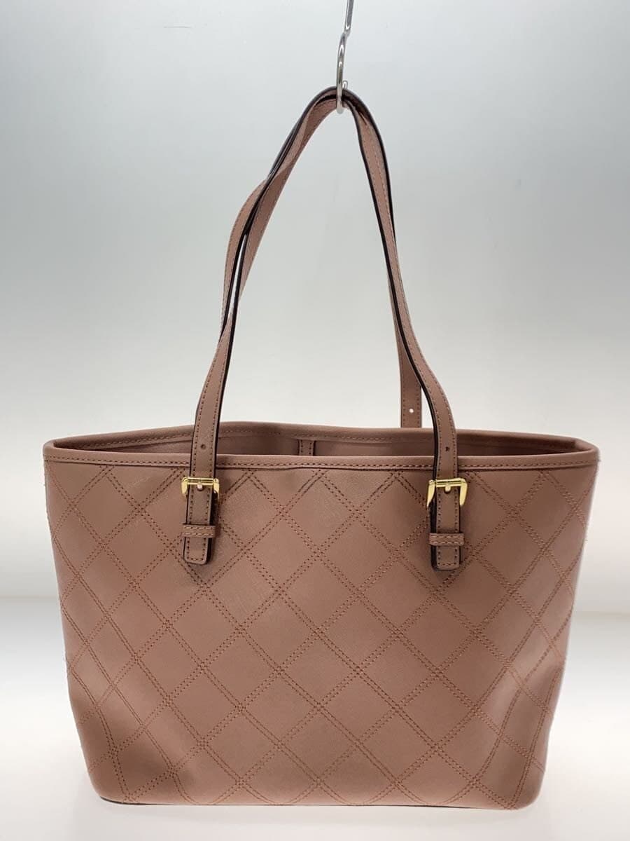 MICHAEL KORS Stitch Tote Bag Faux Leather PNK Solid 30F5GTVT1T 3