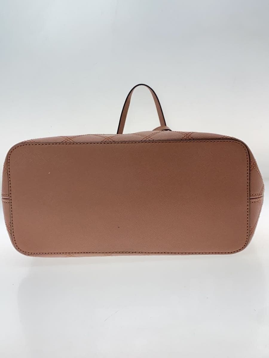 MICHAEL KORS Stitch Tote Bag Faux Leather PNK Solid 30F5GTVT1T 4