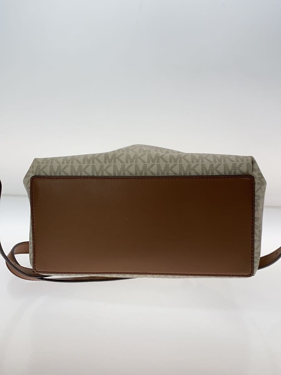 MICHAEL KORS Sheila Medium Logo Backpack PVC WHT All-over pattern 35F3G6HB6B 4