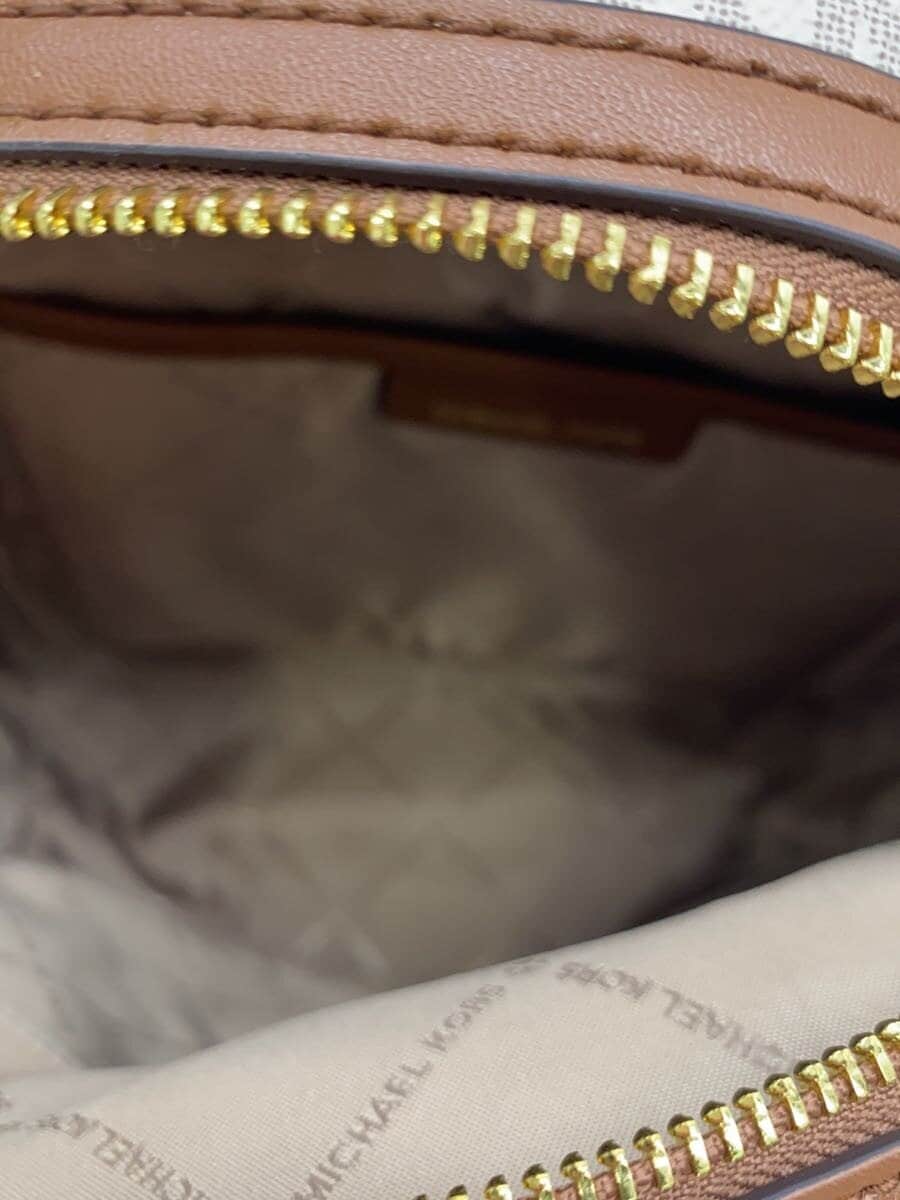 MICHAEL KORS Sheila Medium Logo Backpack PVC WHT All-over pattern 35F3G6HB6B 6