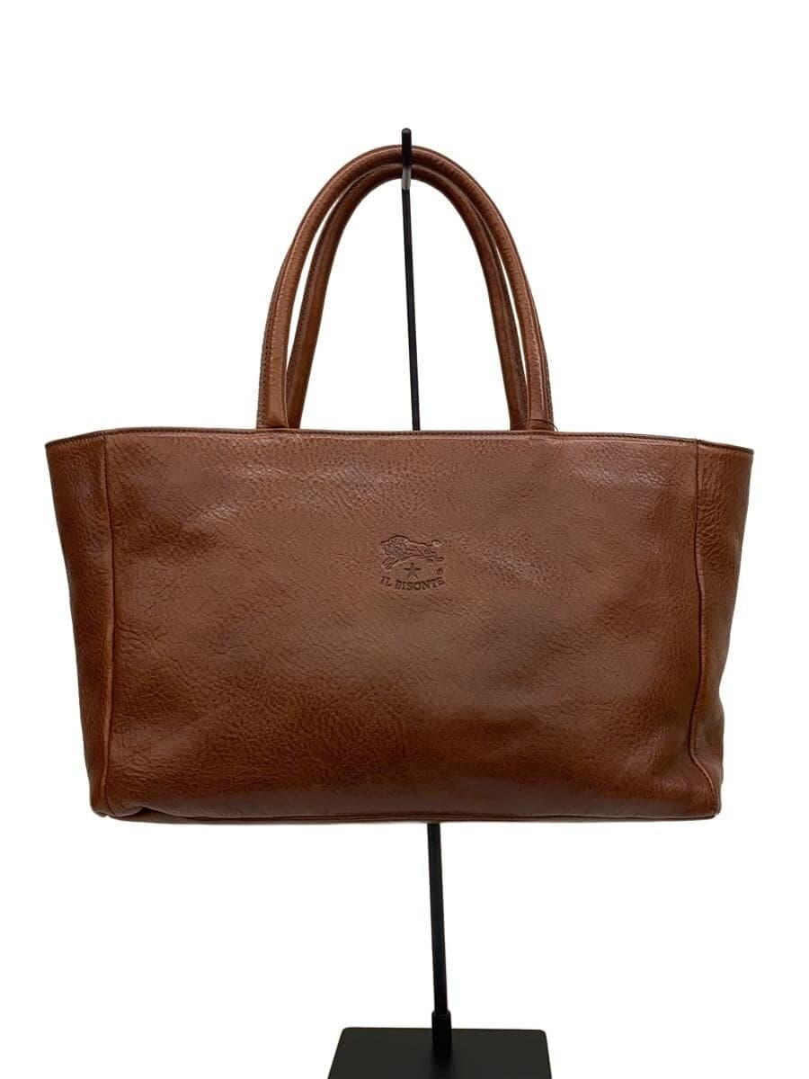 IL BISONTE Full Leather Tote Bag Leather BRW