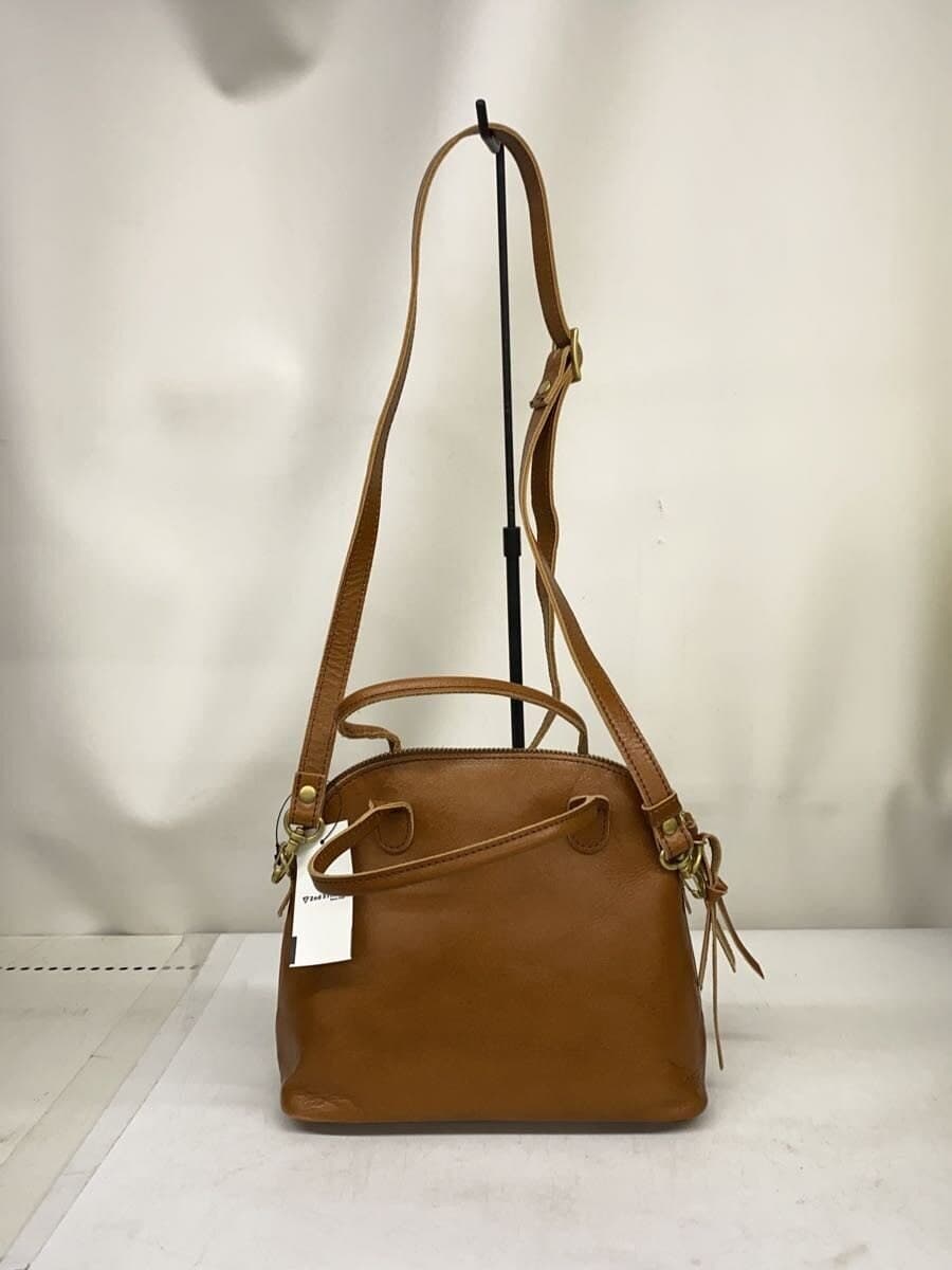 TIDEWAY Leather Handbag Leather CML Solid Color 3
