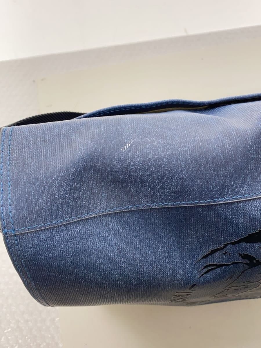 DIESEL Shoulder Bag PVC BLU 7