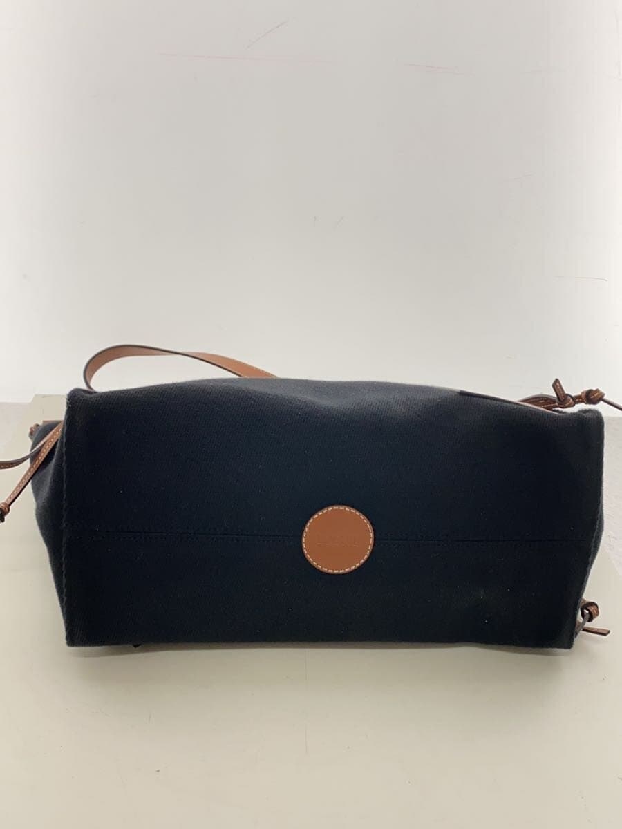 LOEWESMALL CUSHION TOTE Tote Bag Canvas BLK Solid A612A93X18 4