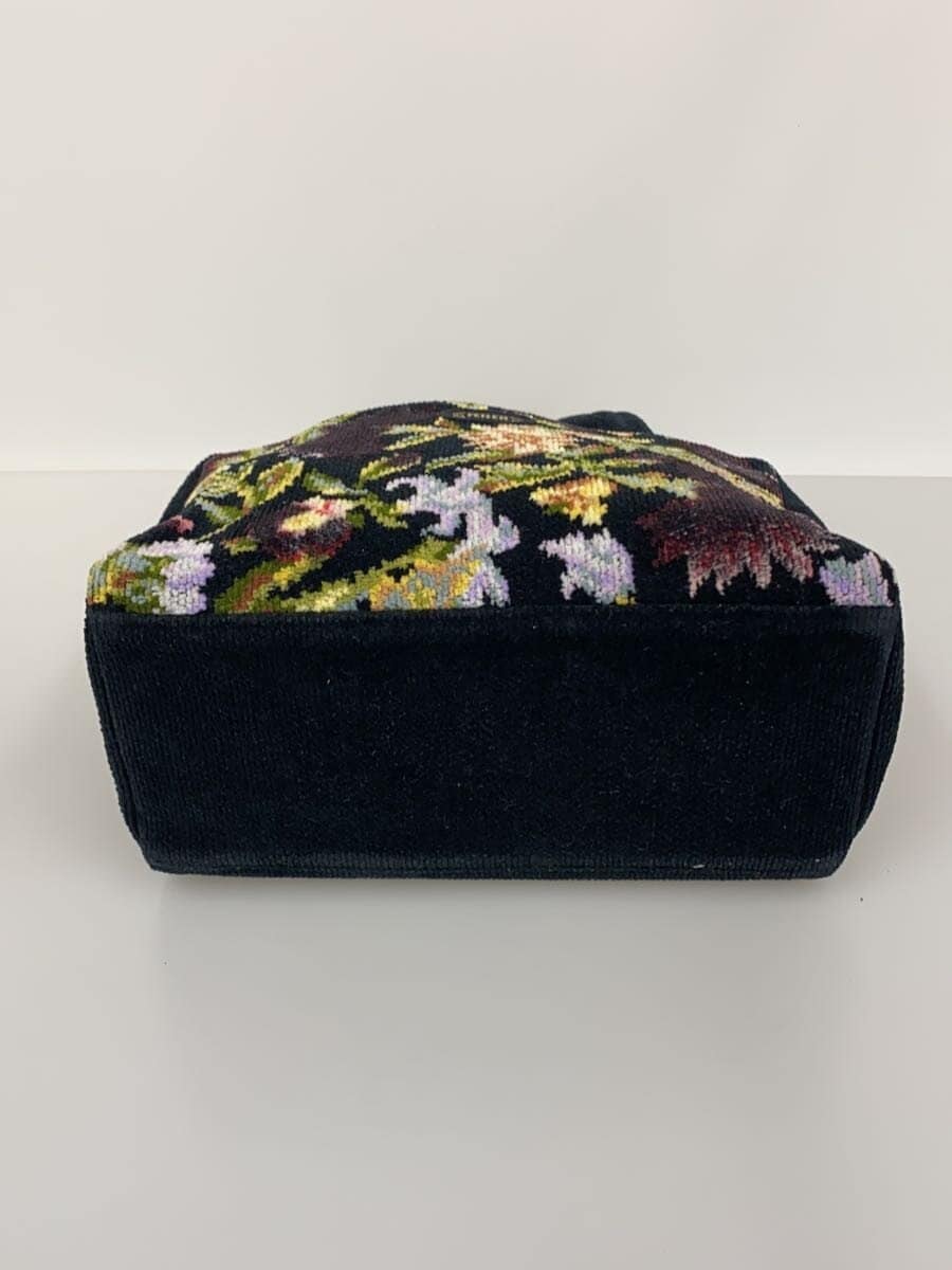 FEILER Handbag BLK Floral 4
