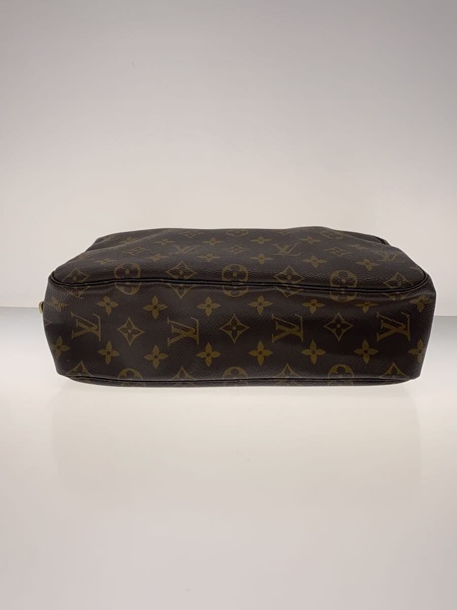 LOUIS VUITTON Trousse Toilette 28_Monogram Canvas PVC BRW 4