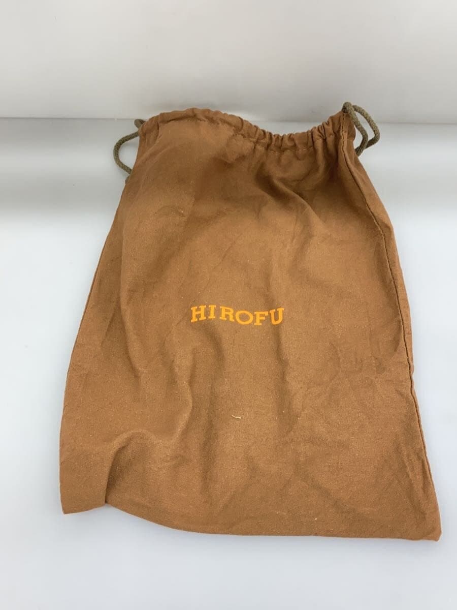 HIROFU Boston Bag Leather BEG 8