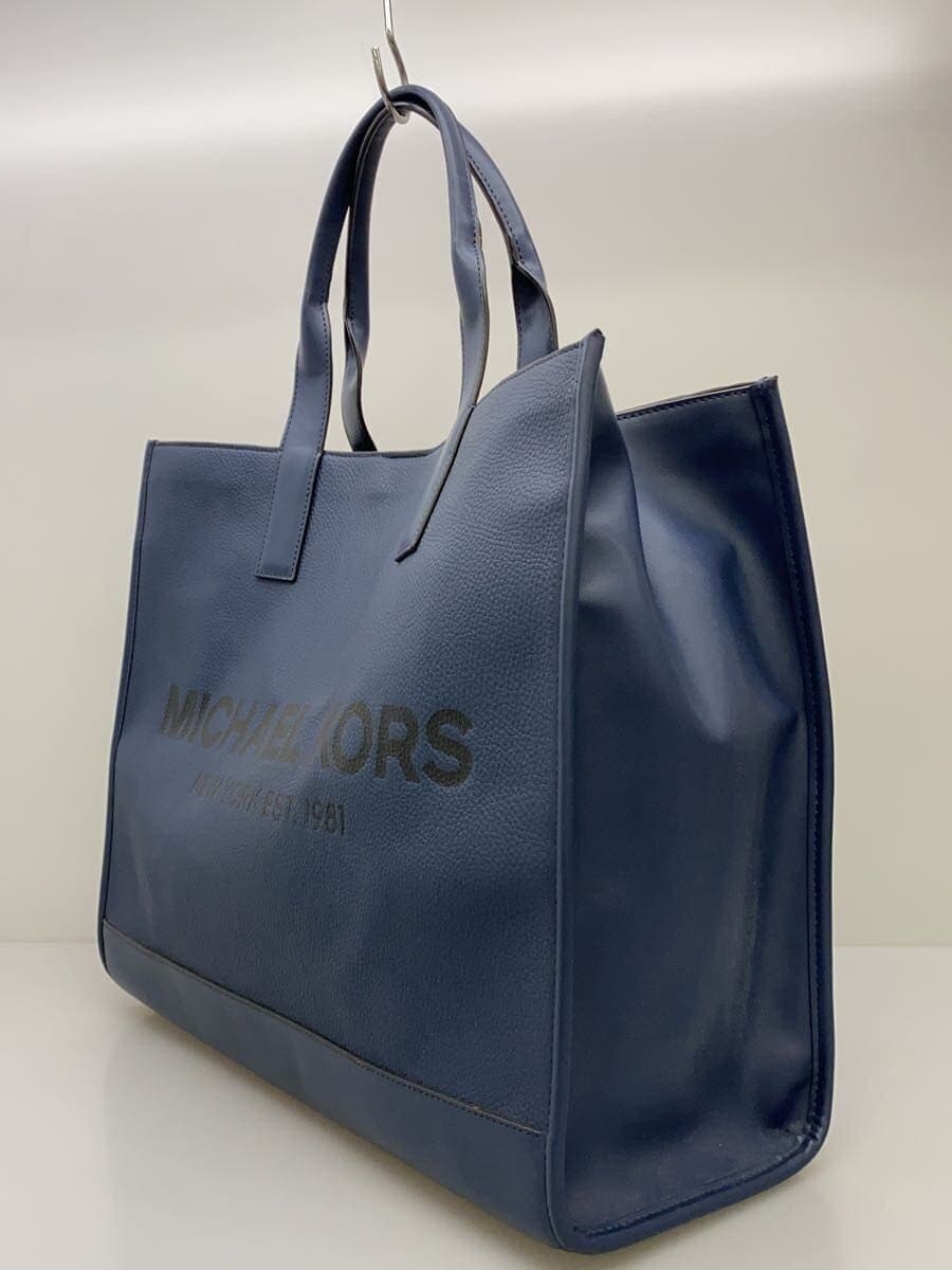 MICHAEL KORS Tote Bag Leather NVY Solid 37F2LCOT4L 2