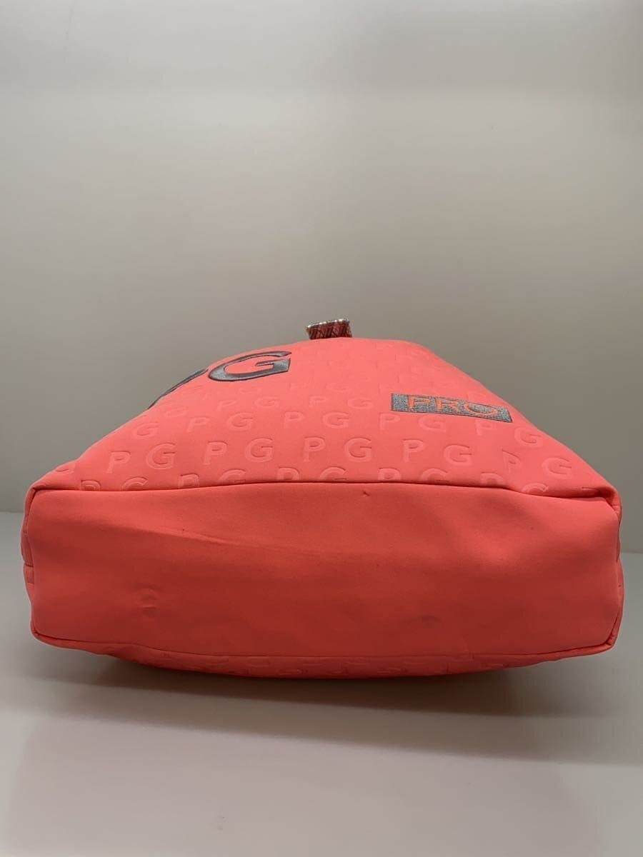 PEARLY GATES Trico Logo Shoe Case Bag Polyester PNK All Over Pattern 4