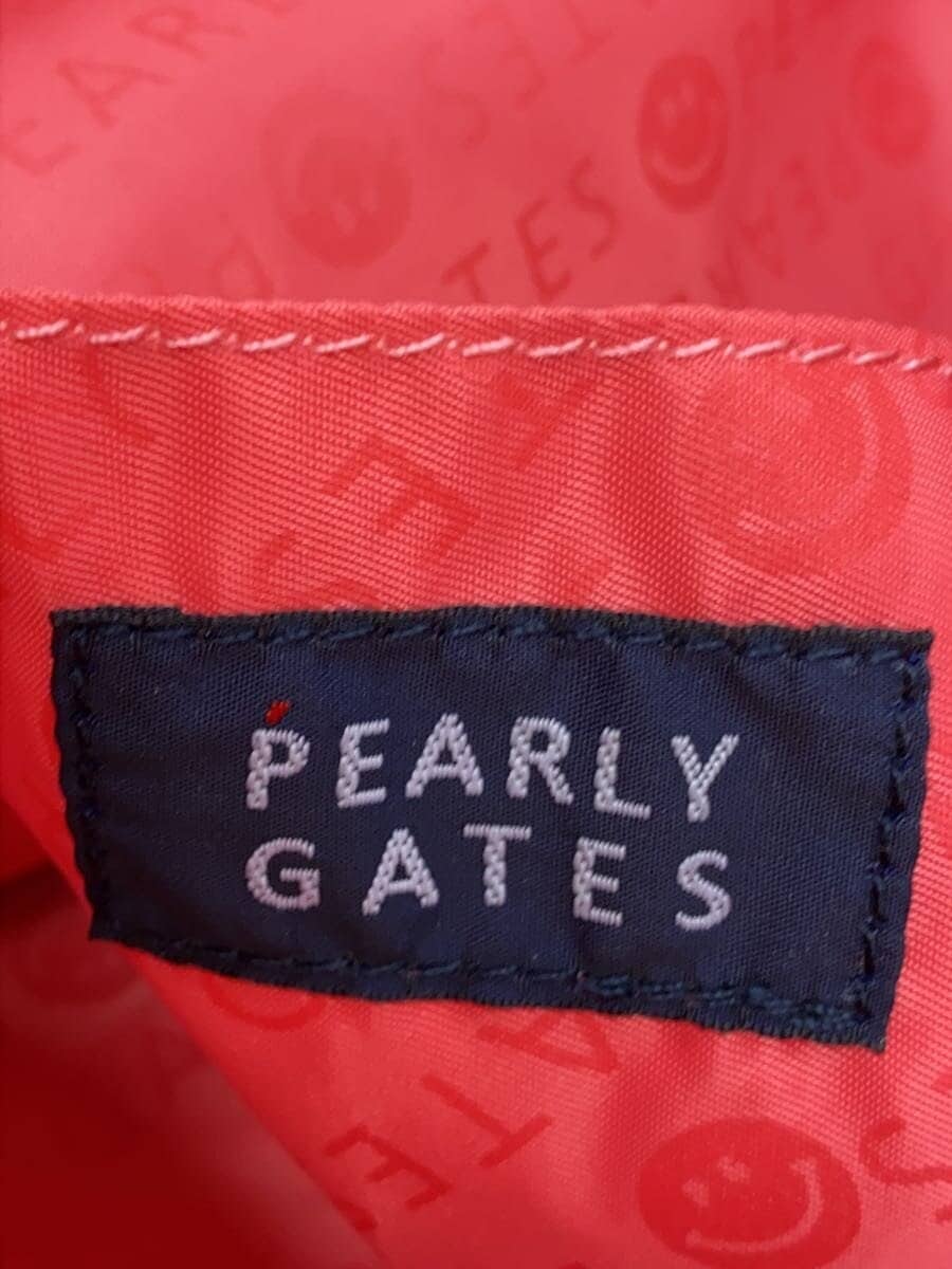 PEARLY GATES Trico Logo Shoe Case Bag Polyester PNK All Over Pattern 5