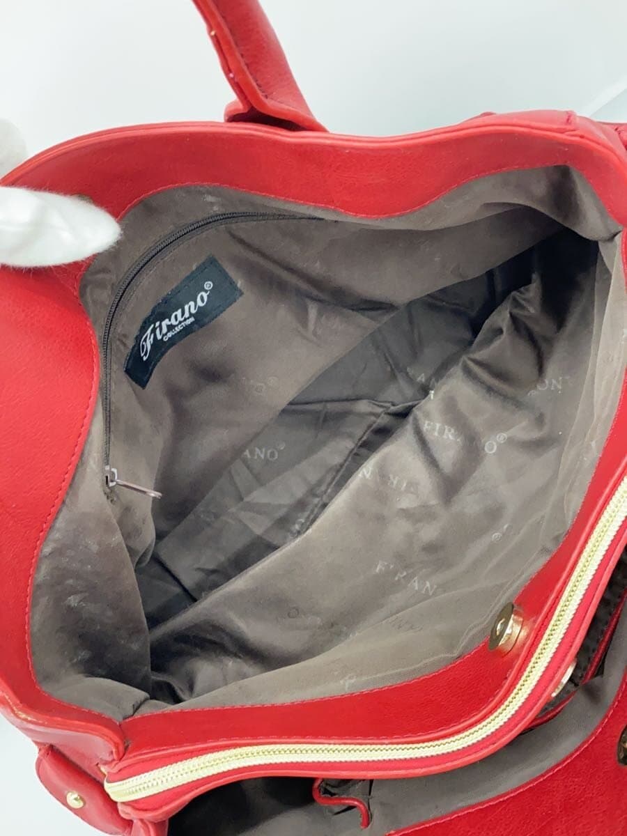 FIRANO Bag Leather RED Solid 6