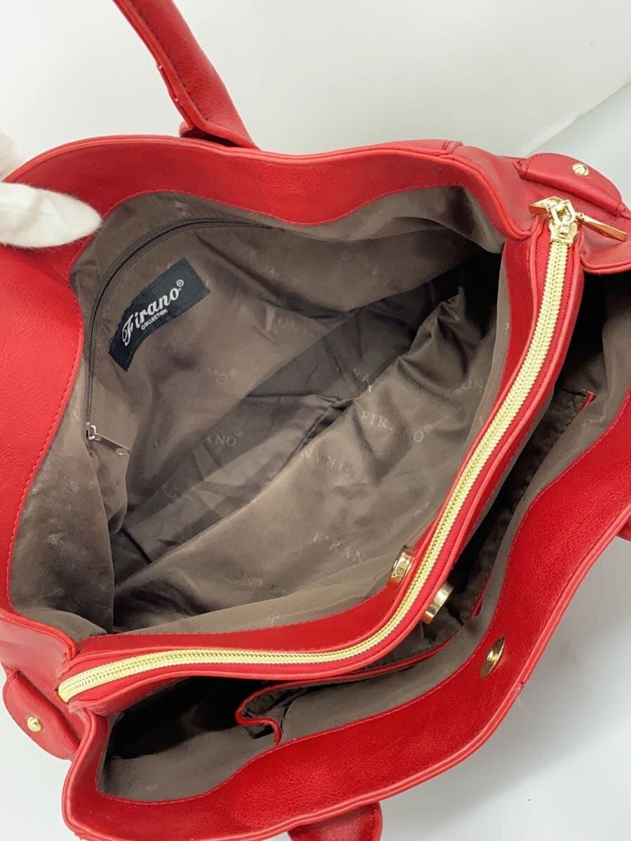 FIRANO Bag Leather RED Solid 7