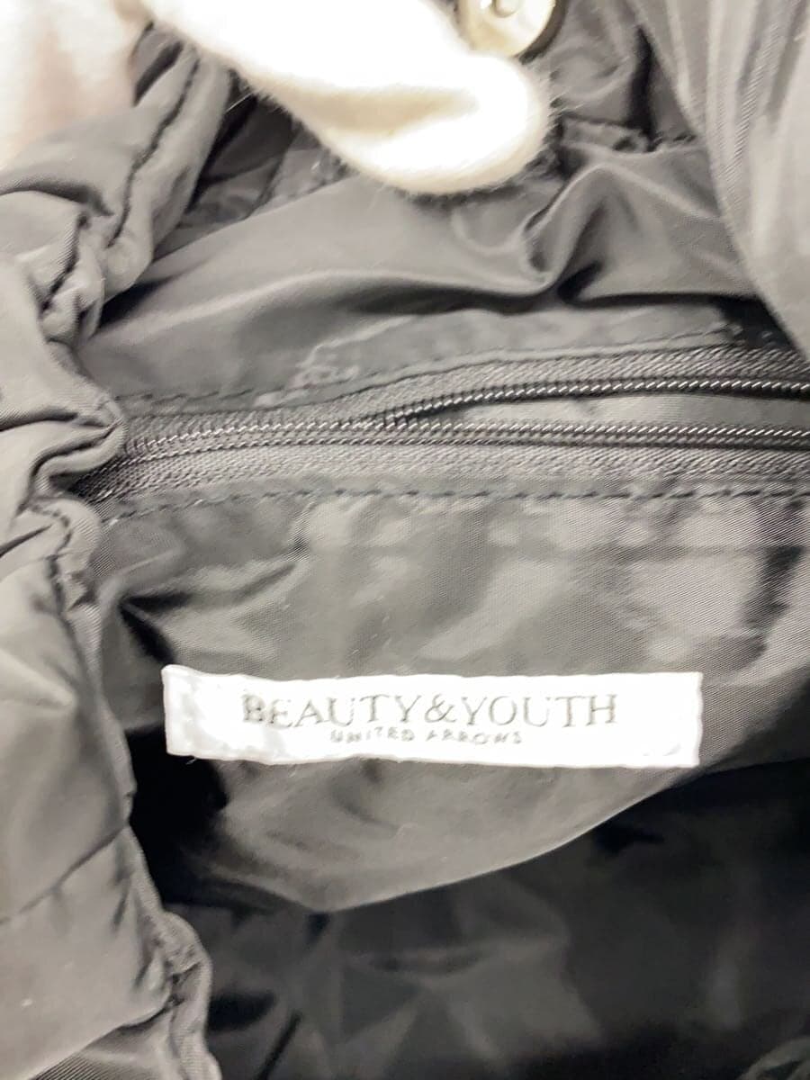 BEAUTY&YOUTH UNITED ARROWS Bag Polyester BLK Solid 5