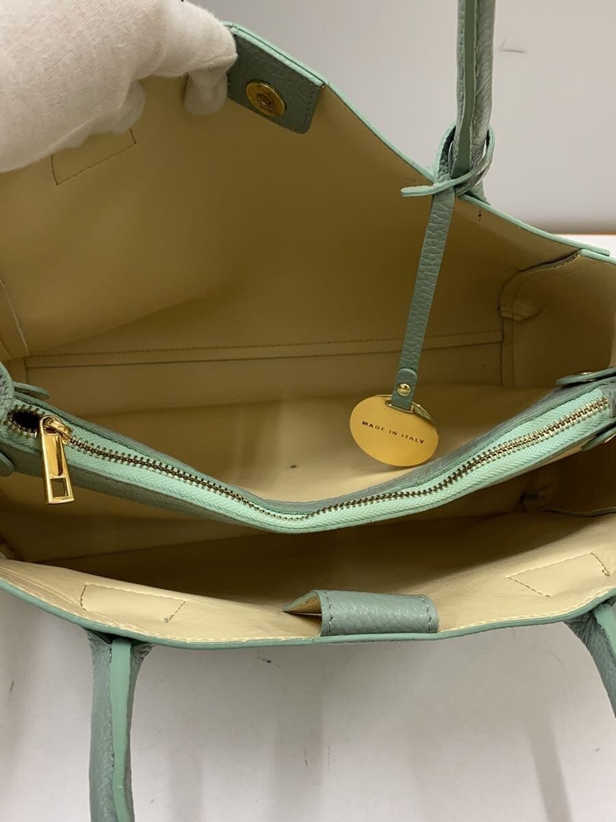 BEVINI Tote Bag Leather BLU 6