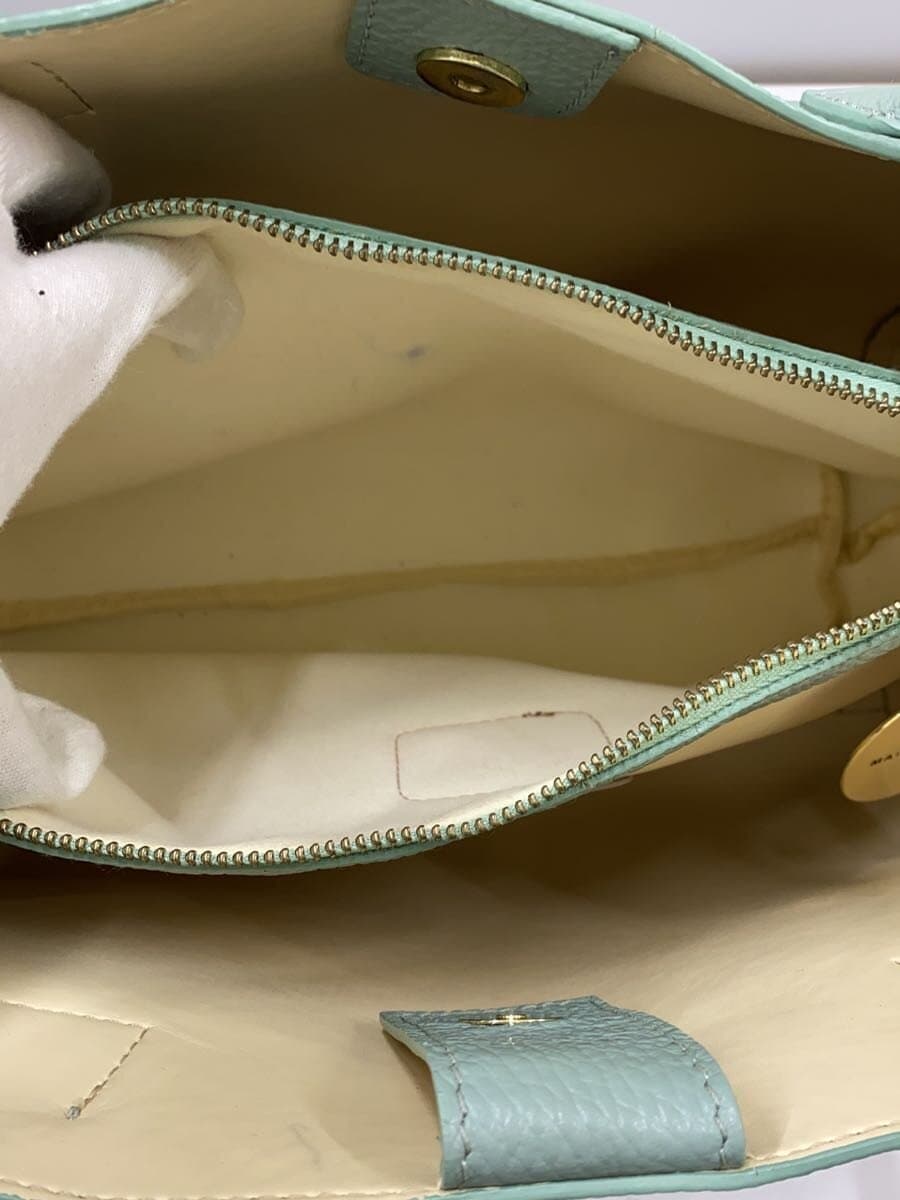 BEVINI Tote Bag Leather BLU 7