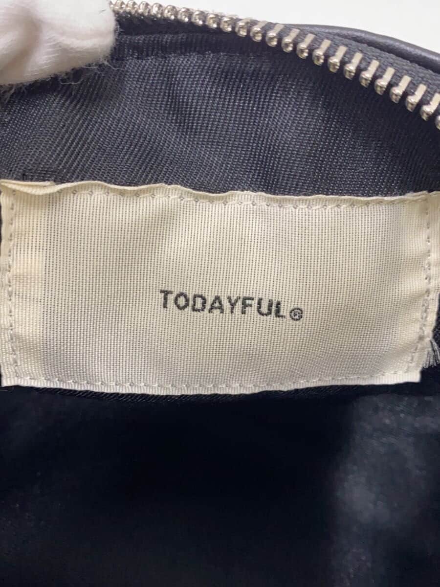 TODAYFUL Handbag Leather BLK leather wrap bag 5