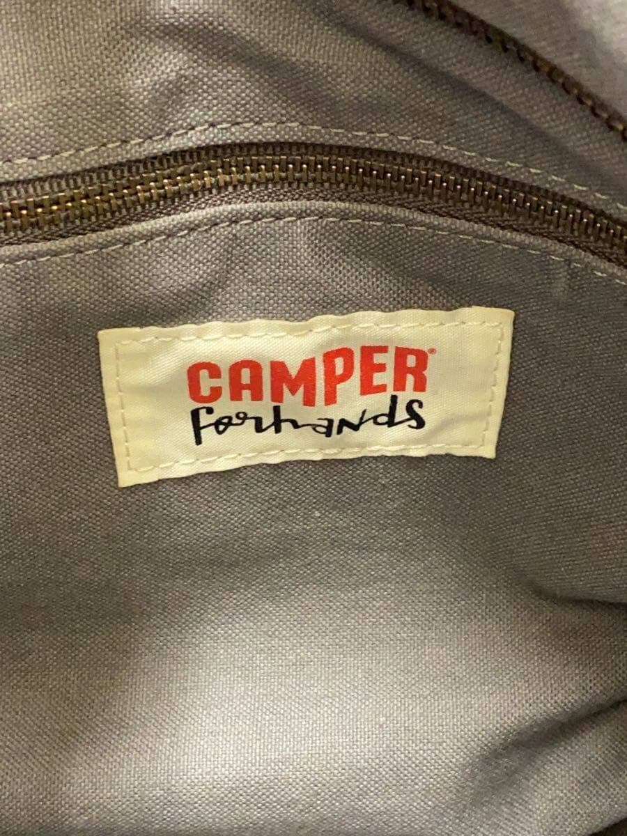 camper Tote Bag Leather BLK 5