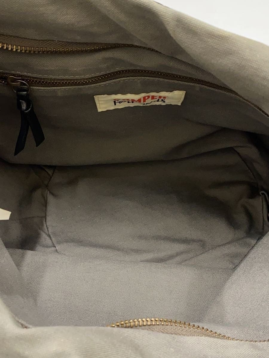 camper Tote Bag Leather BLK 6