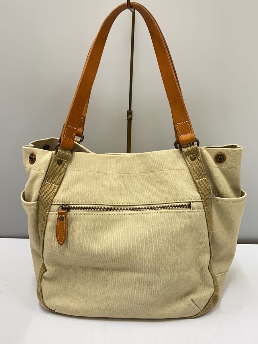 DAKOTA Tote Bag Canvas BEG 3