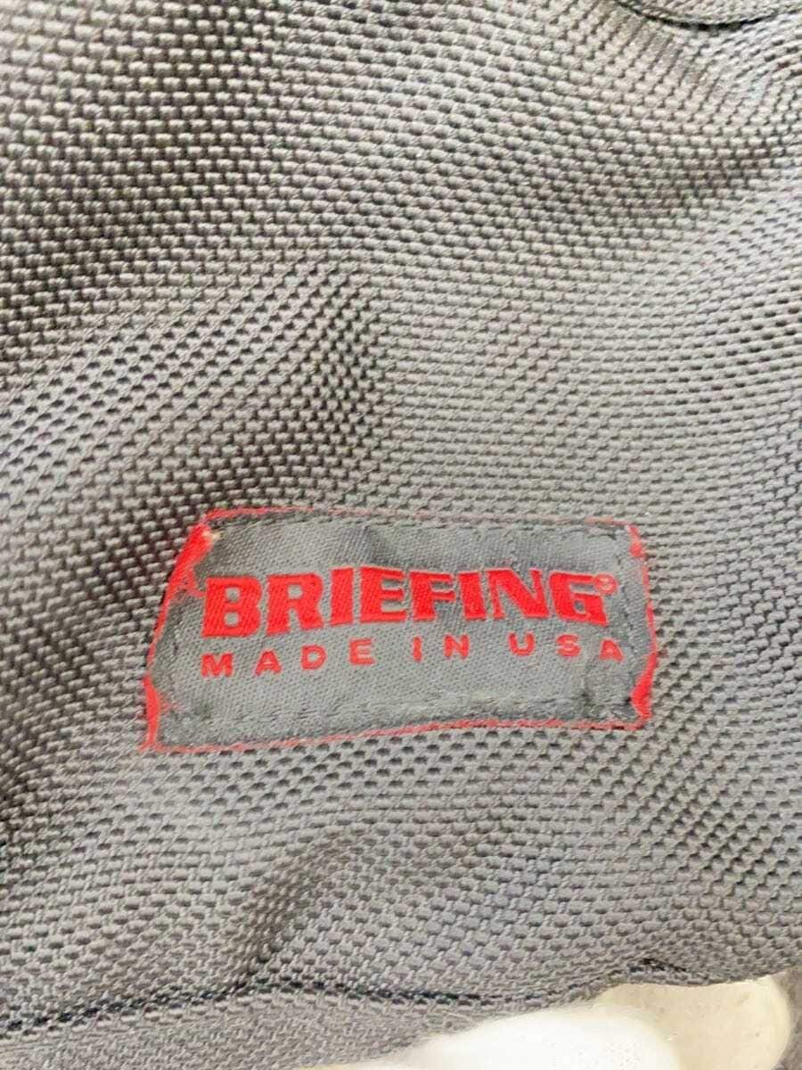 BRIEFINGC-3LINER Briefcase Nylon BLK Scuff Pocket Inner Stickiness 5