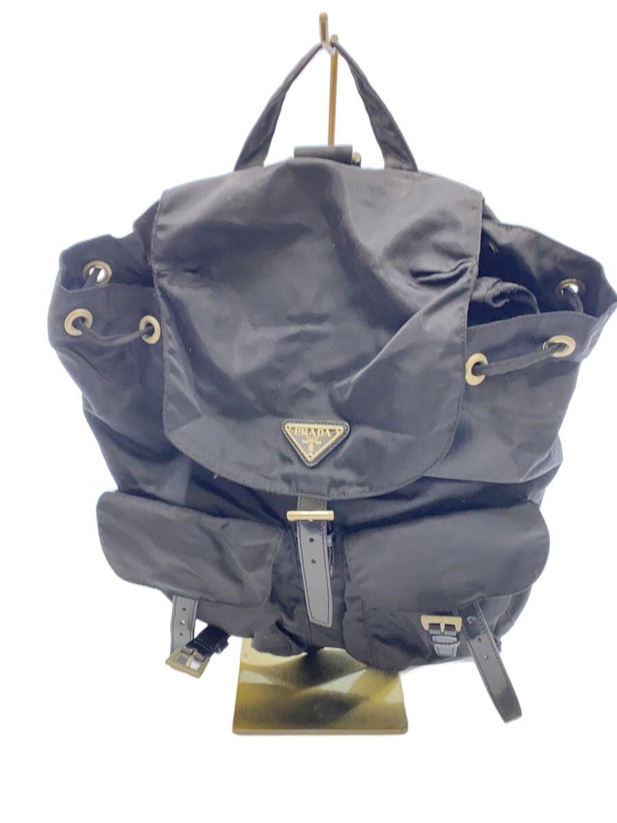 PRADA Backpack 2 Pocket Pocono Nylon BLK