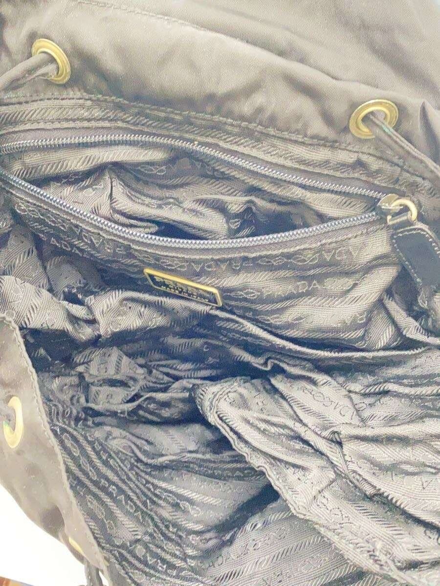 PRADA Backpack 2 Pocket Pocono Nylon BLK 6