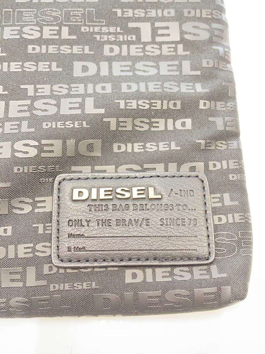 DIESELF DISCOVER SMALLCROSS Shoulder Bag Nylon BLK All Over Pattern 5