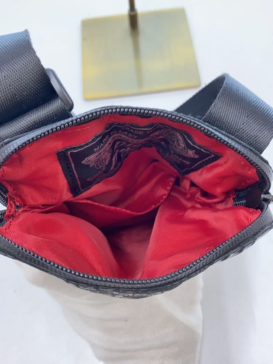 DIESELF DISCOVER SMALLCROSS Shoulder Bag Nylon BLK All Over Pattern 6