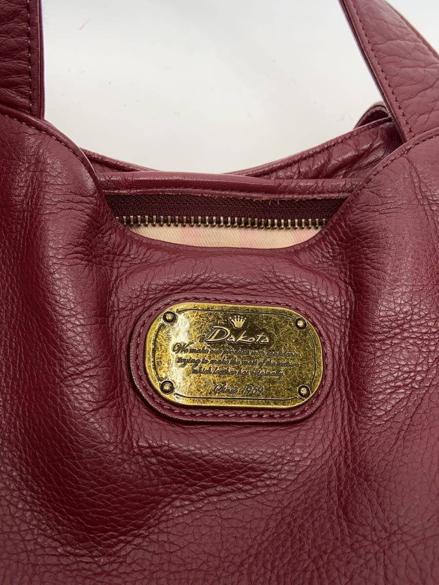 DAKOTA Tote Bag Leather BRD Corner Scuff Wear 5