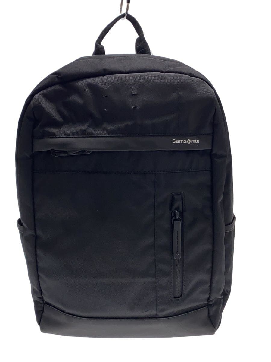 SAMSONITE Backpack Nylon BLK With Wear