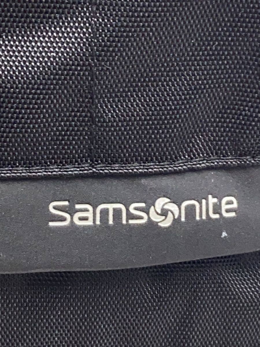 SAMSONITE Backpack Nylon BLK With Wear 5