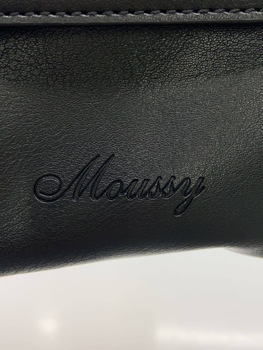 MOUSSY Bag Faux Leather BLK 5