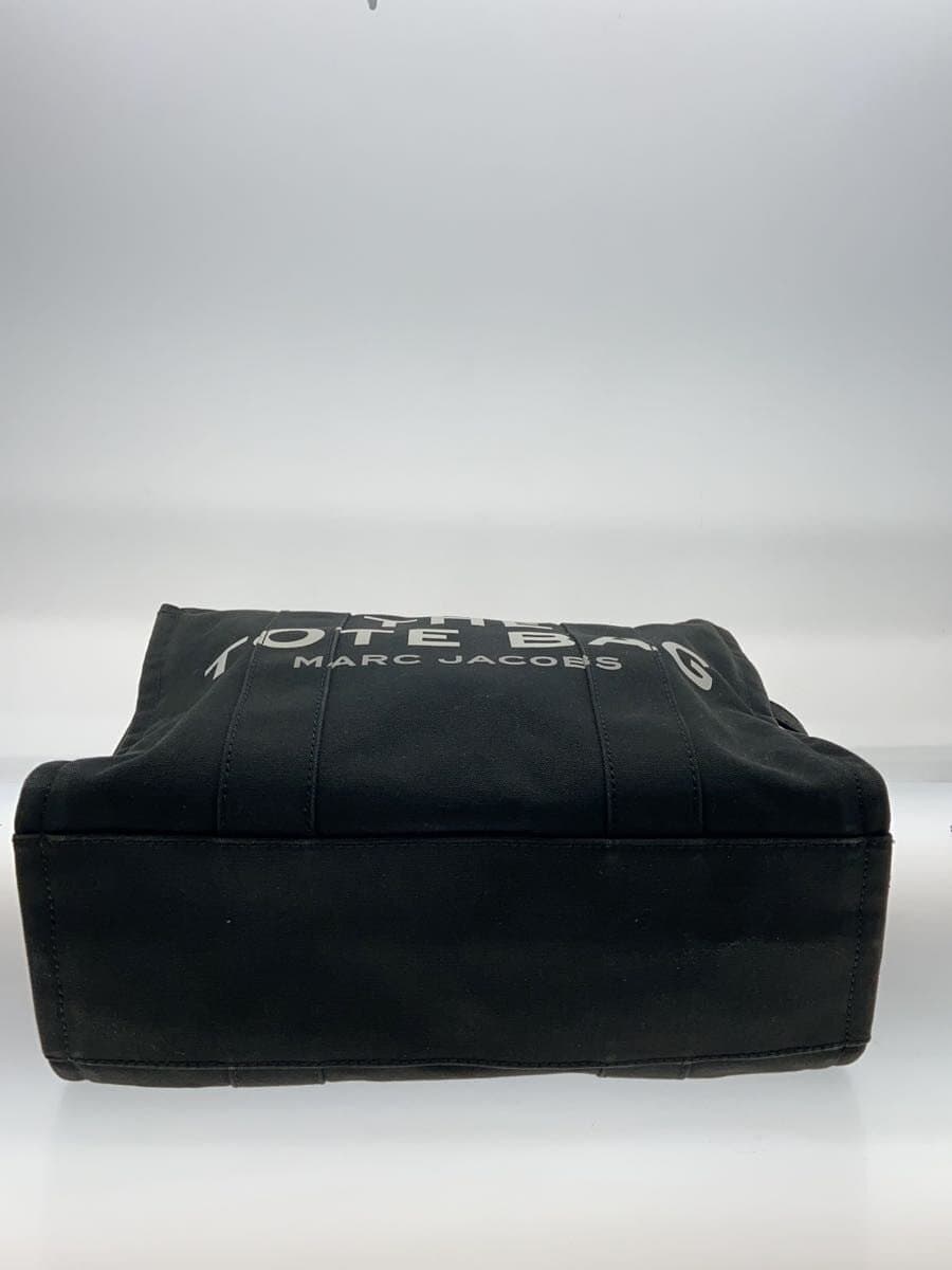 MARC JACOBS The Canvas Tote Bag Large BLK Solid M0016156001 Wear Fade 4