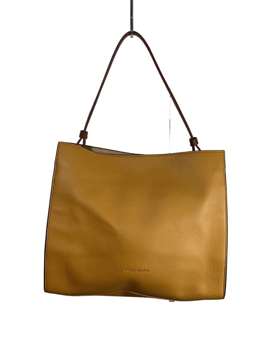 COLE HAAN Shoulder Bag Leather BRW Solid U07629