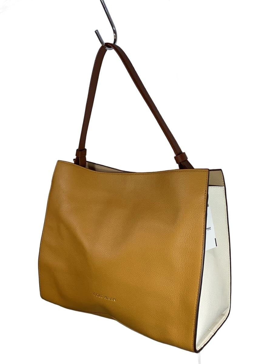 COLE HAAN Shoulder Bag Leather BRW Solid U07629 2