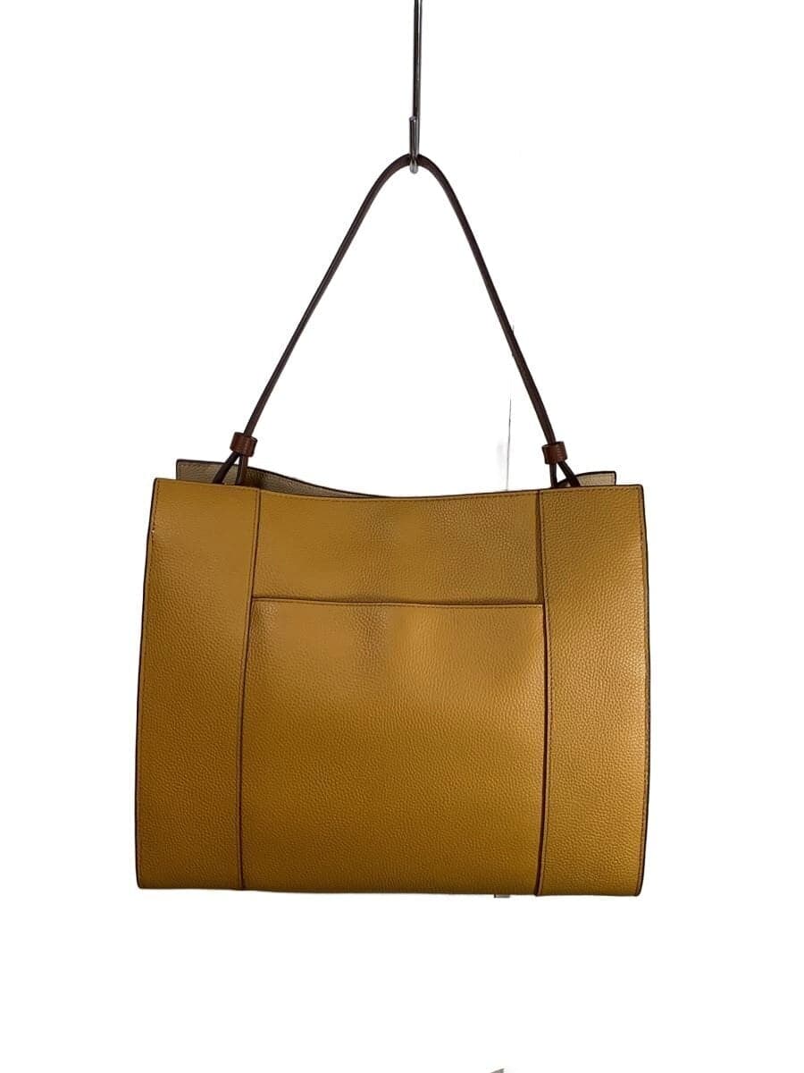 COLE HAAN Shoulder Bag Leather BRW Solid U07629 3