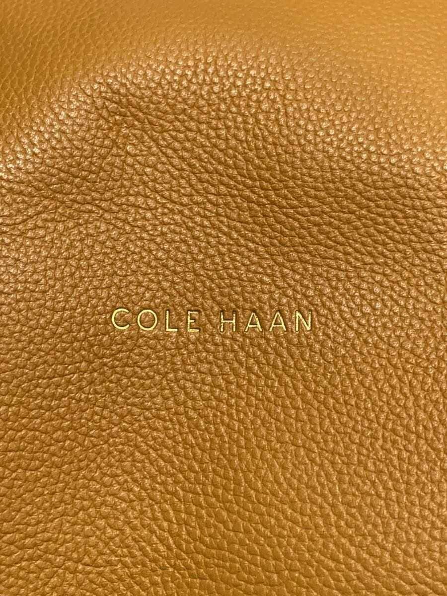 COLE HAAN Shoulder Bag Leather BRW Solid U07629 5