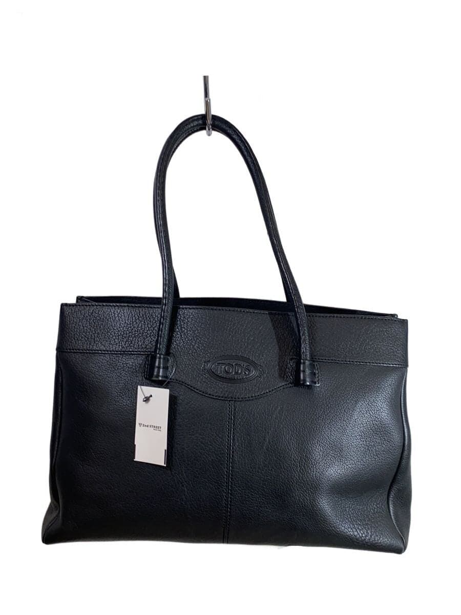 TOD’S Tote Bag Leather BLK