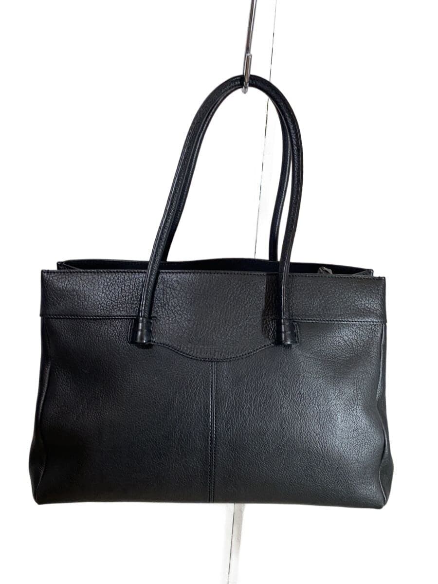 TOD’S Tote Bag Leather BLK 3