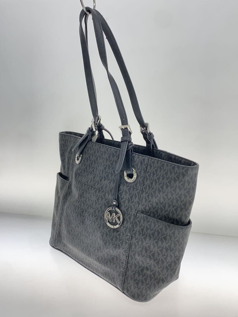 MICHAEL KORS Jet Set Travel Small Logo Tote Bag BLK 30S7STTT3V 2
