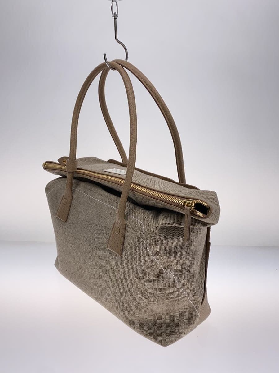 Maison Margiela5AC SHOPPING MEDIUM Bag Cowhide BEG SB1WC0012 2