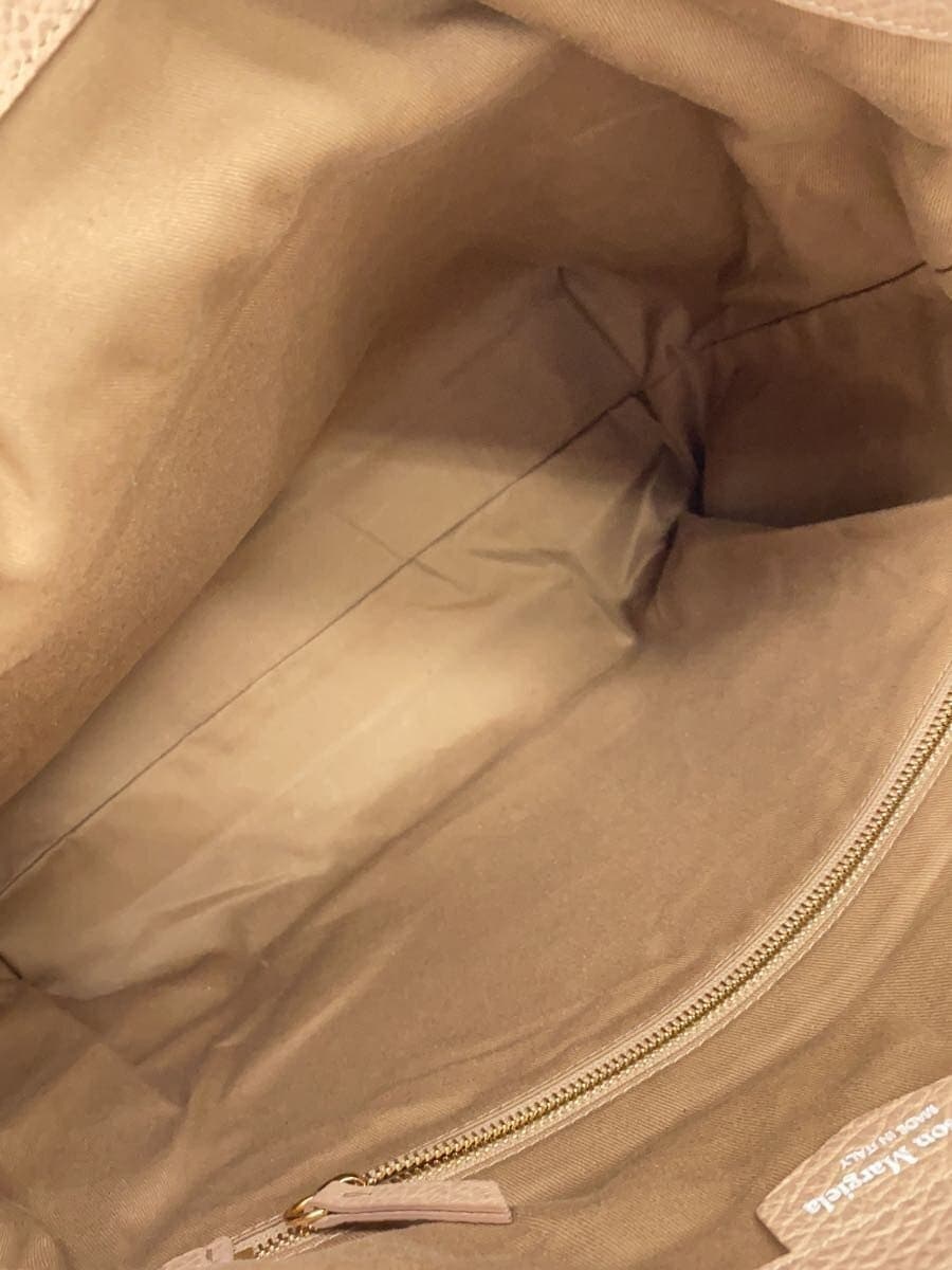 Maison Margiela5AC SHOPPING MEDIUM Bag Cowhide BEG SB1WC0012 6