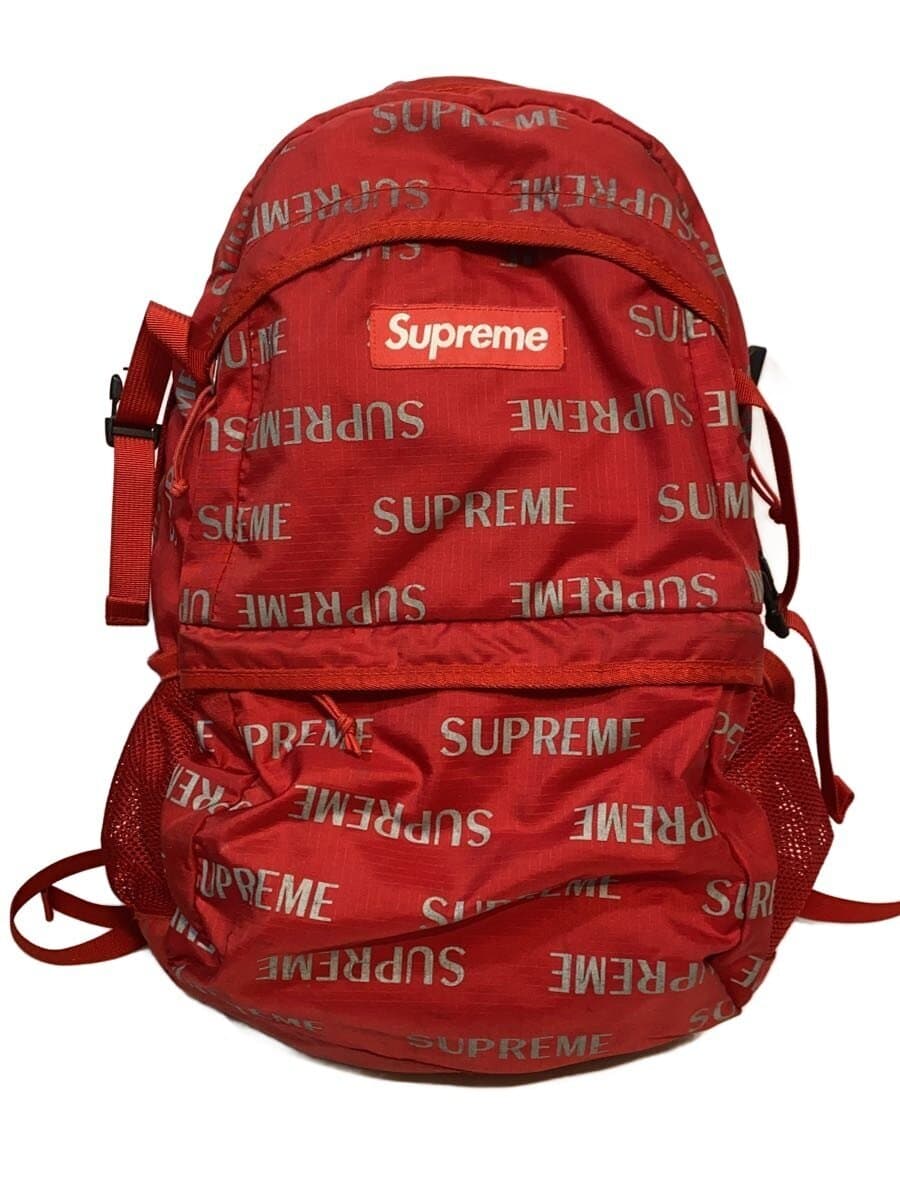 Supreme3m reflective backpack Backpack Nylon RED