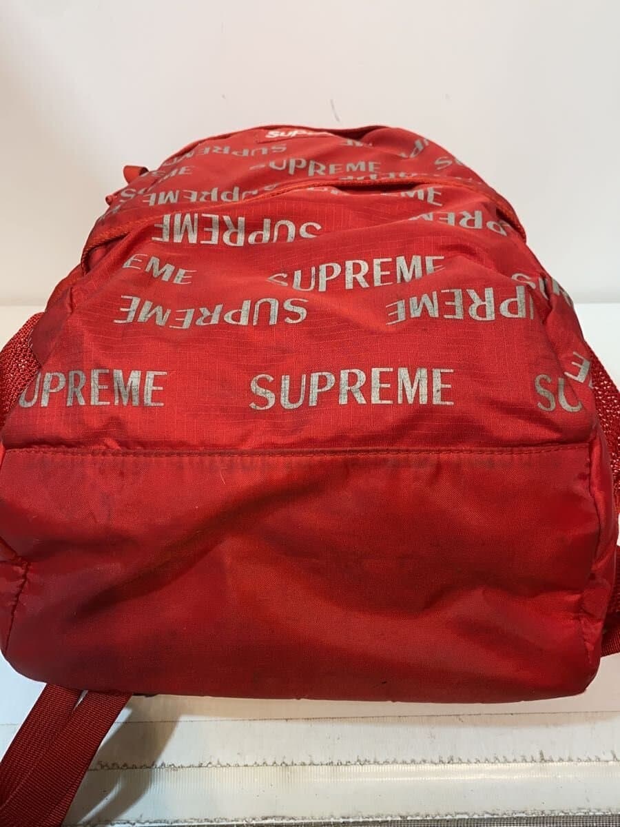 Supreme3m reflective backpack Backpack Nylon RED 4
