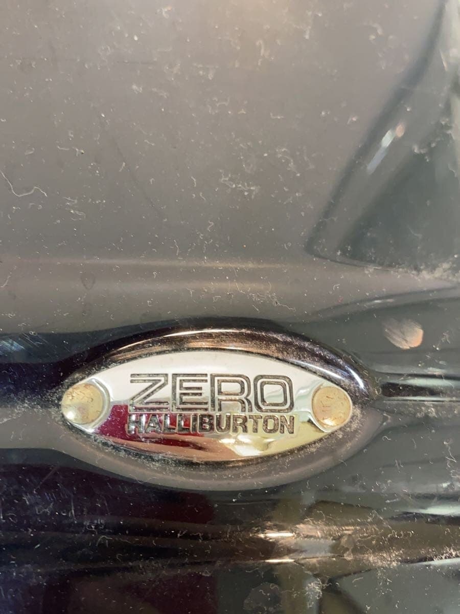 ZERO HALLIBURTON Attache Case Black 5